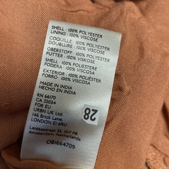 Free People Rust Mini Dress - Picture 7 of 11